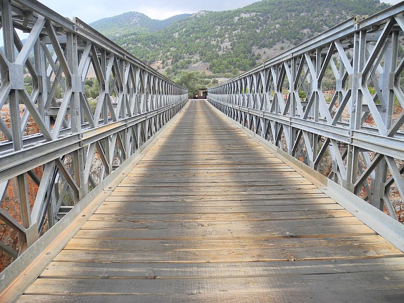 Eisenbrücke bei Aradena